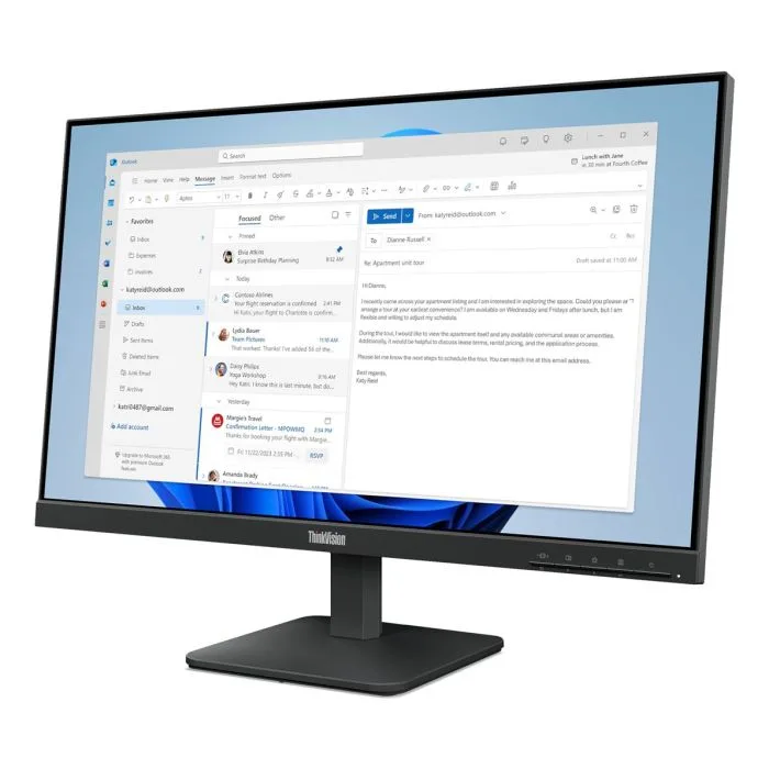 Monitor Lenovo ThinkVision 23,8" S24-4E (64B5KAT1EU)