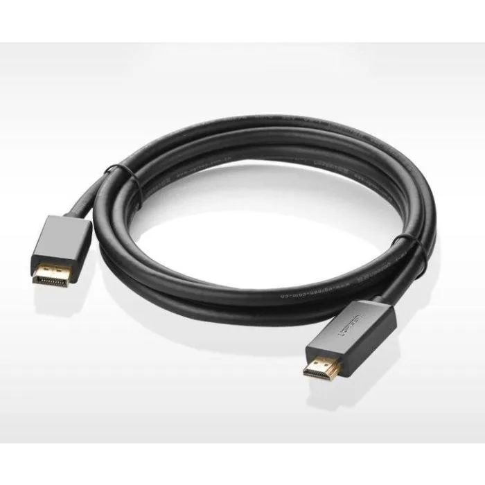 Kabel DisplayPort - HDMI Ugreen DP101 4K 3m - czarny