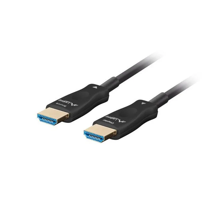 LANBERG KABEL HDMI M/M V2.1 30M 8K OPTYCZNY AOC CA-HDMI-30FB-0300-BK