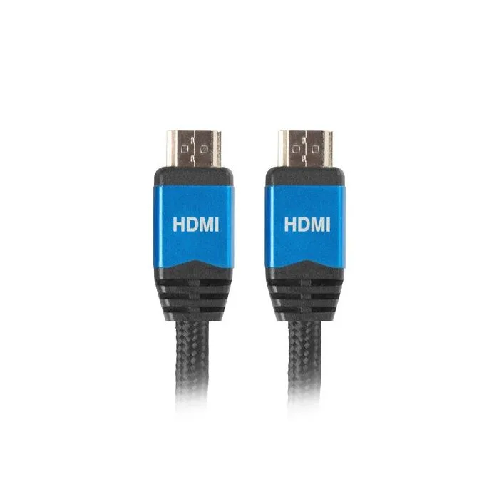 Kabel Lanberg Premium CA-HDMI-20CU-0030-BL (HDMI M - HDMI M; 3m; kolor czarny)