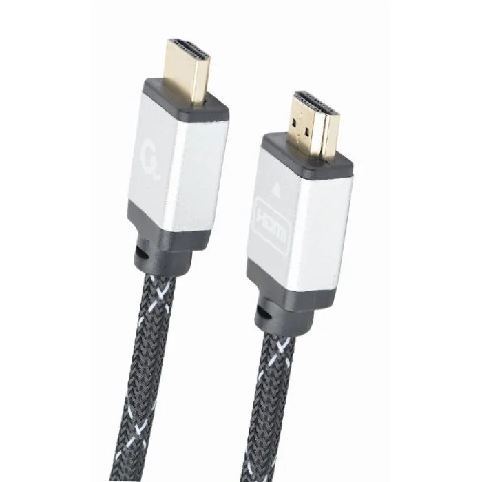 Kabel GEMBIRD Seria select plus CCB-HDMIL-2M (HDMI M - HDMI M; 2m; kolor czarny)