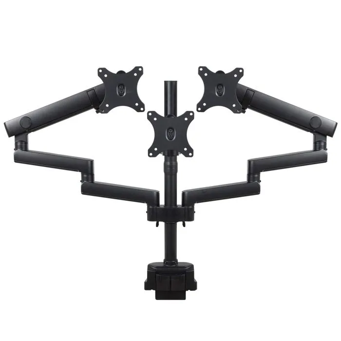 Uchwyt biurkowy do 3 monitorów Maclean MC-811 (biurkowy; 17" - 27"; max. 20kg)