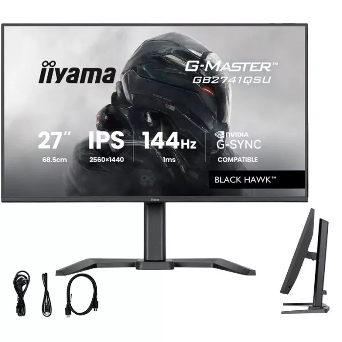 MONITOR IIYAMA LED IPS 27" GB2741QSU-B1 Black Hawk 144Hz