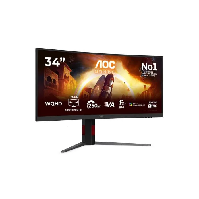 MONITOR AOC LED 34" CU34G4ZCA 250Hz