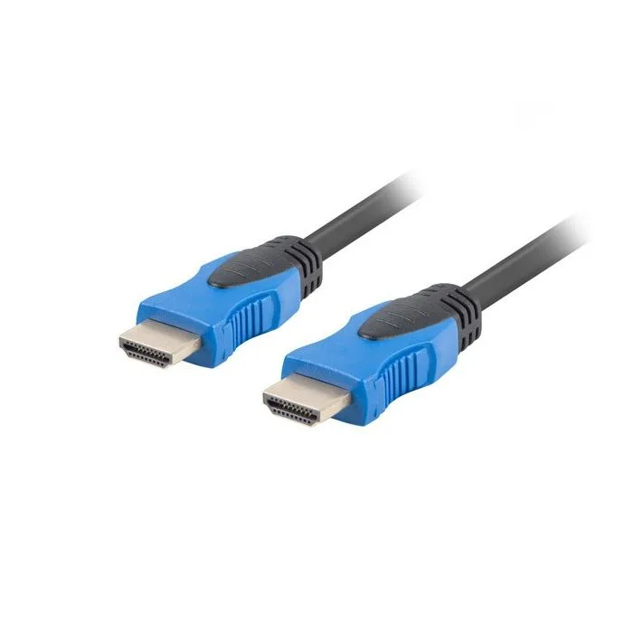 Kabel Lanberg CA-HDMI-20CU-0010-BK (HDMI M - HDMI M; 1m; kolor czarny)