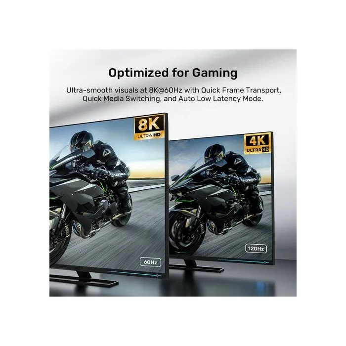 UNITEK KABEL HDMI 2.1 8K LUX OPLOT 2M