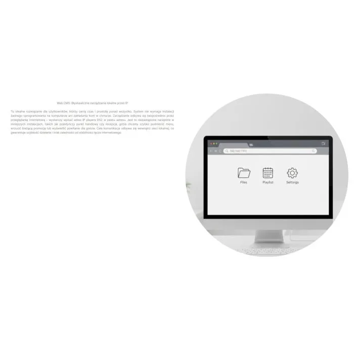 AVTEK MONITOR INFORMACYJNY DS2 75"