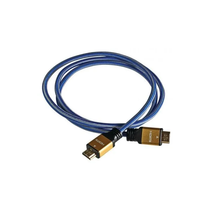 Kabel IBOX HD04 ULTRAHD 4K 1,5M V2.0 ITVFHD04 (HDMI M - HDMI M; 1,5m; kolor niebieski)