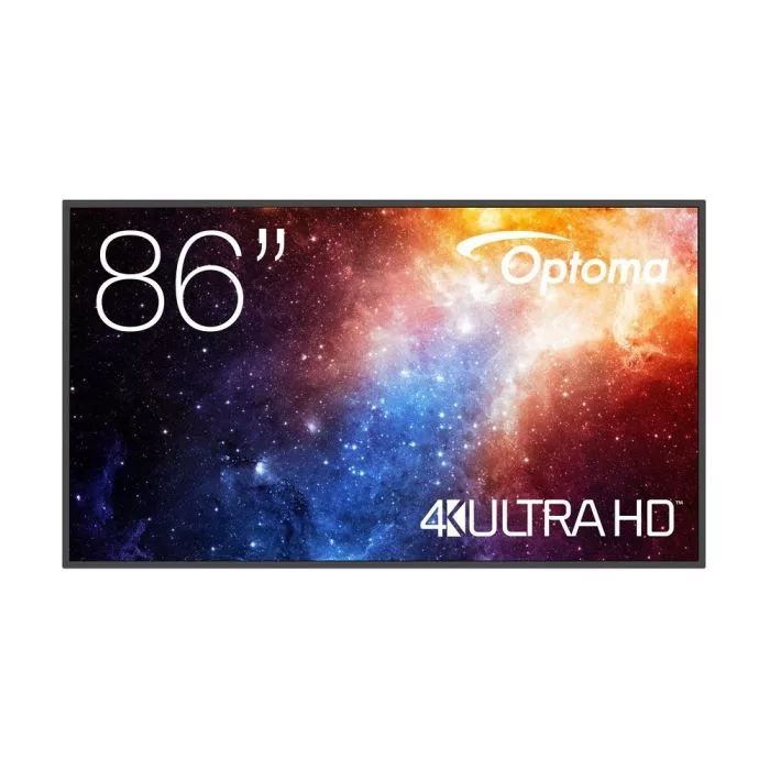 MONITOR OPTOMA LED 86" FP 4K UHD N3861K