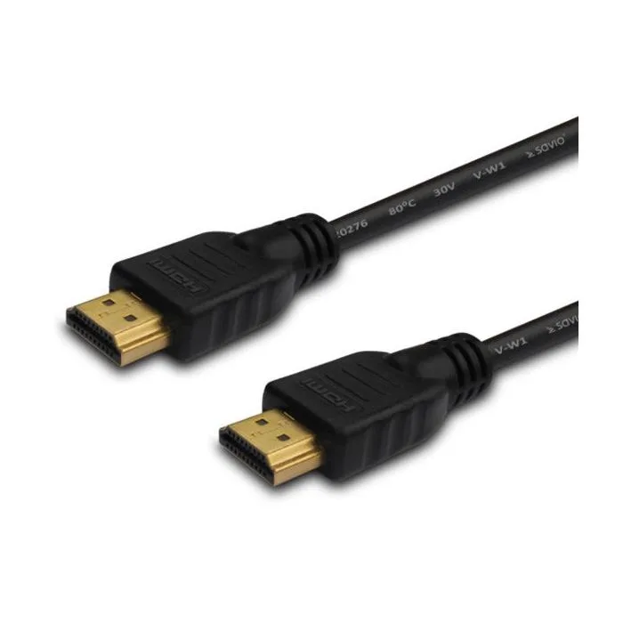 Kabel SAVIO cl-75 (HDMI M - HDMI M; 20m; kolor czarny)
