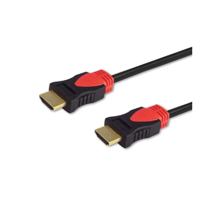 Kabel SAVIO CL-95 (HDMI M - HDMI M; 1,5m; kolor czarny)