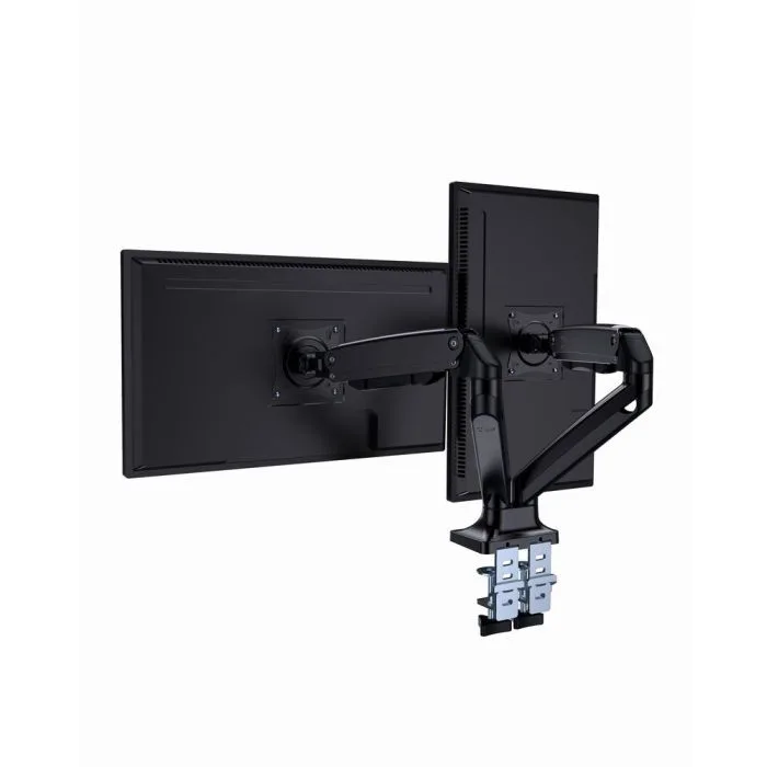 GEMBIRD BIURKOWE REGULOWANE RAMIĘ NA 2 MONITORY 17"-35" DO 10KG