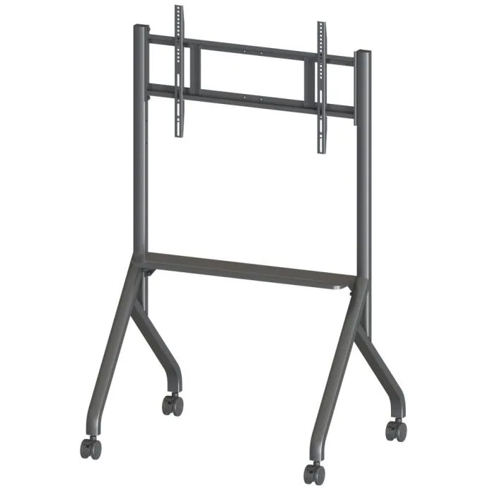 TECHLY STOJAK MOBILNY TV 55-86" DO 80KG REGULOWANY PÓŁKA AV