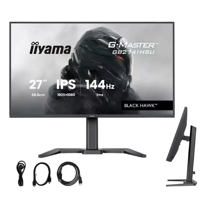 MONITOR IIYAMA LED IPS 27" GB2741HSU-B1 Black Hawk 144Hz