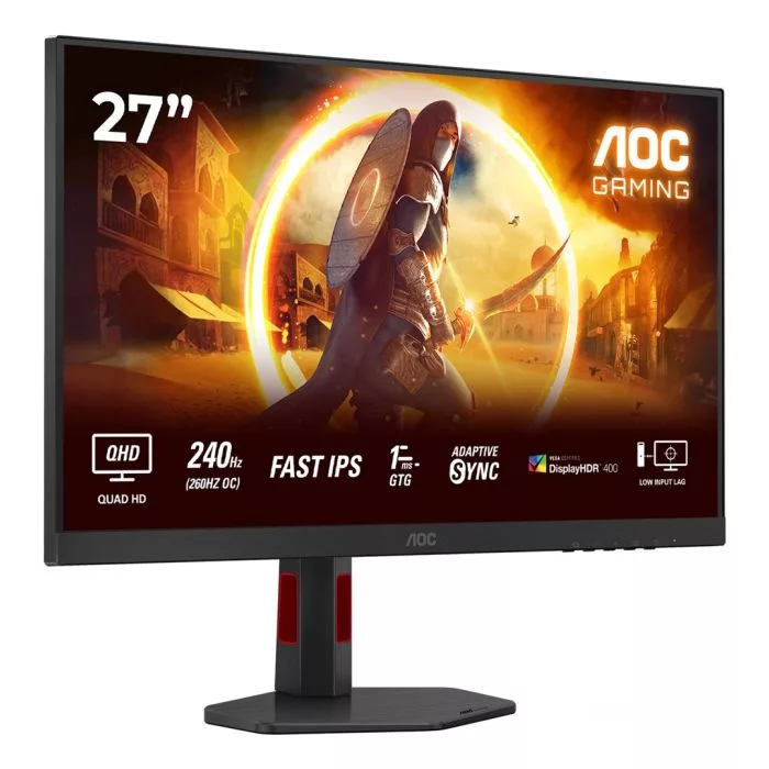 MONITOR AOC LED 27" Q27G4ZR Fast IPS QHD 240Hz (260Hz O/C)