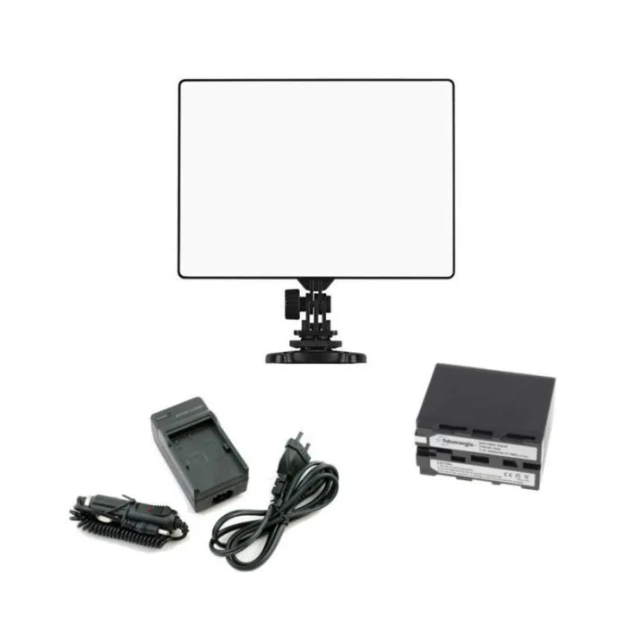 Lampa Yongnuo YN-300 Air Pro LED CRI 95+ 3200K-5500K + akumulator NP-F960 + ładowarka