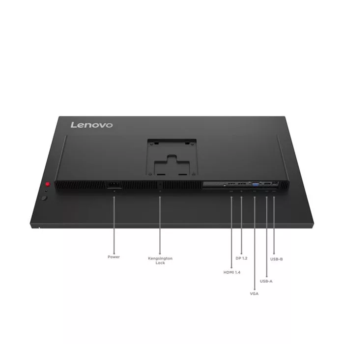 Lenovo ThinkVision T27-40 27" IPS FHD AG 4ms 300nits 120Hz HDMI, DP USB Webcam Eclipse Black