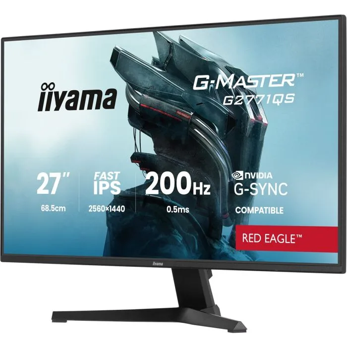 MONITOR IIYAMA LED Fast IPS 27" G2771QS-B1 Red Eagle 240Hz