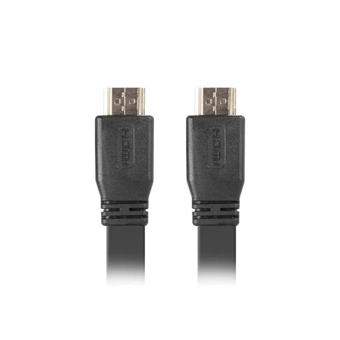 Kabel Lanberg CA-HDMI-21CU-0050-BK (HDMI M - HDMI M; 5m; kolor czarny)