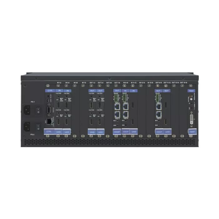 Modułowy wieloformatowy przełącznik cyfrowy Kramer VS-1616DN-EM