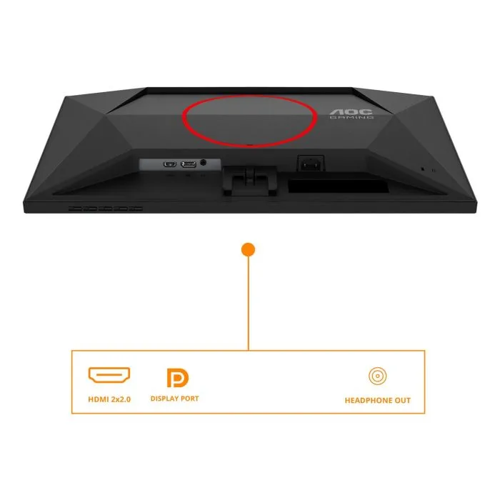 MONITOR AOC LED 23,8" 24G4HRE 200Hz