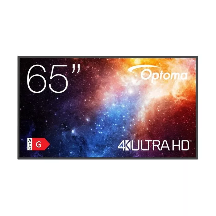 MONITOR OPTOMA LED 65" FP 4K UHD N3651K