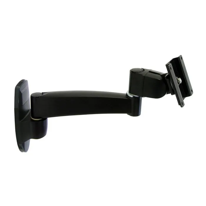 Ergotron 200 Monitor Arm - uchwyt ścienny do monitora z pojedynczym rozszerzeniem (czarny)