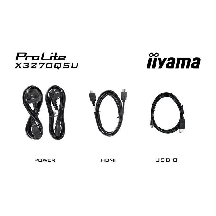 MONITOR IIYAMA LED 31,5" X3270QSU-B1 100Hz