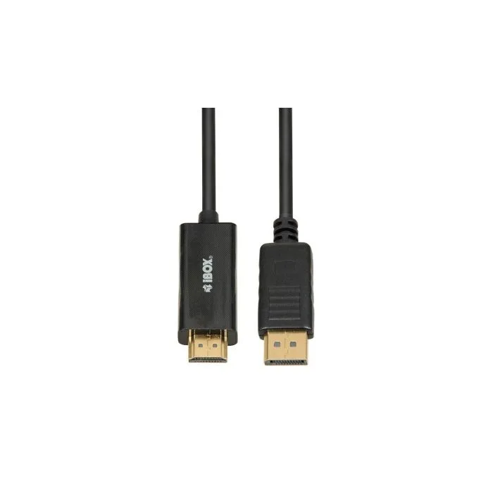 Kabel adapter iBOX DisplayPort do HDMI 4k30Hz 2m