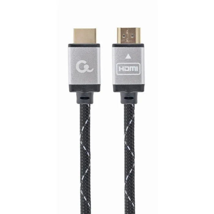 Kabel GEMBIRD Seria select plus CCB-HDMIL-2M (HDMI M - HDMI M; 2m; kolor czarny)