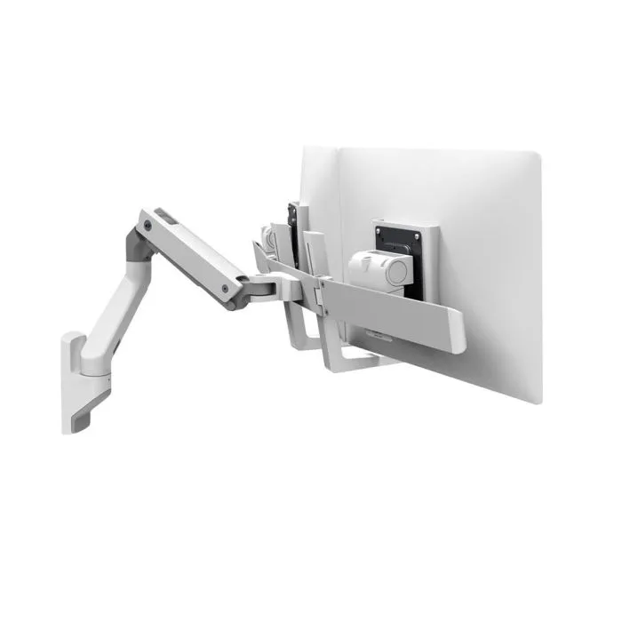 Ergotron HX Wall Dual Monitor Arm - uchwyt ścienny na dwa monitory (biały)