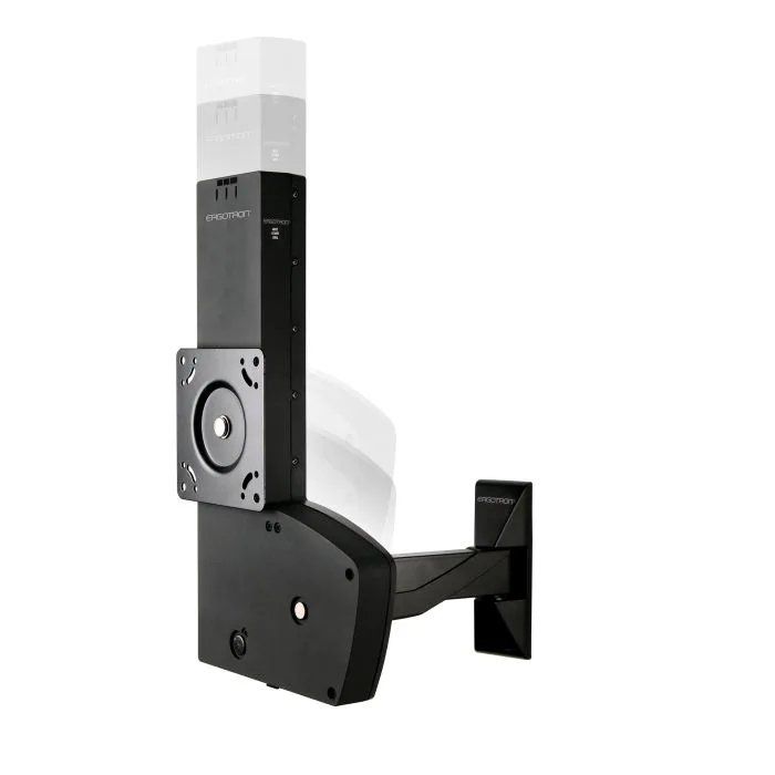 Ergotron Glide Wall Mount - uchwyt ścienny na monitory do 42''' (czarny)