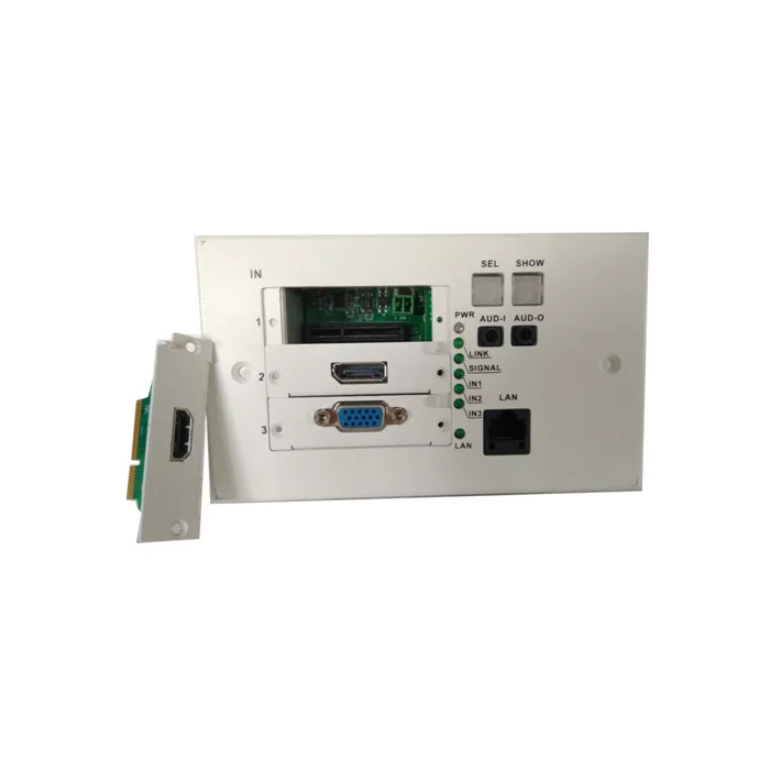 Naścienny extender z przełącznikiem CNB PLUS-WP-HDBT-T-S2