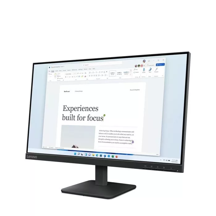 Lenovo L24-4e 23.8"FHD IPS 100Hz 250nits AG HDMI, VGA Raven Black