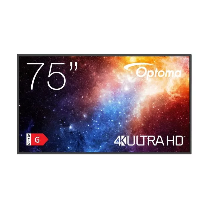 MONITOR OPTOMA LED 75" FP 4K UHD N3751K
