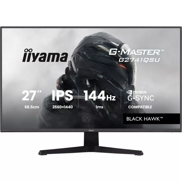 MONITOR IIYAMA LED IPS 27" G2741QSU-B1 Black Hawk 144Hz