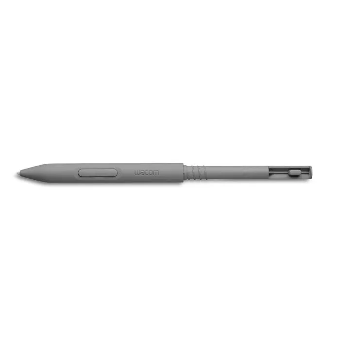 Wacom - piórko do Wacom One 12 lub 13 z opcją personalizacji (bez tylnej obudowy) - szare