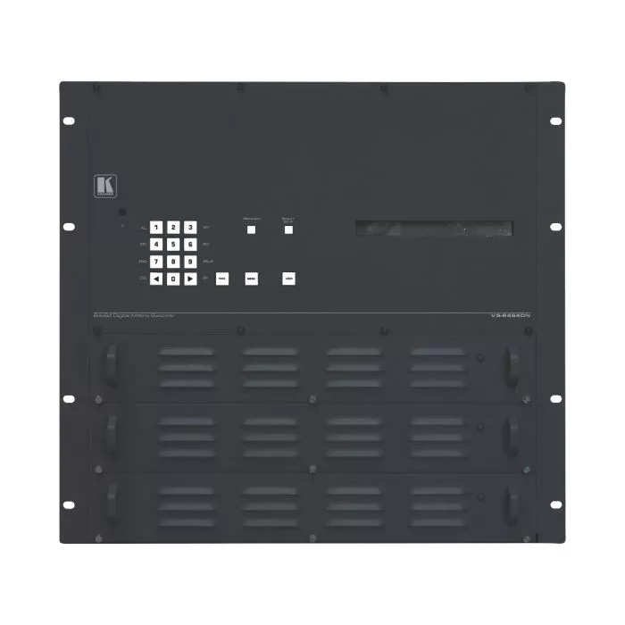Wieloformatowy modułowy przełącznik matrycowy Kramer VS-6464DN-EM