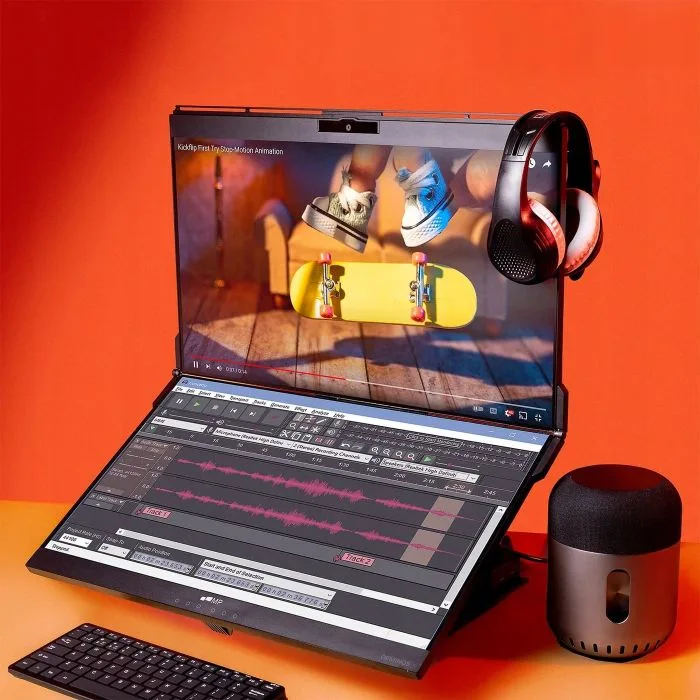 Mobile Pixels Geminos X Dual — dwa monitory 24″ QHD 75 Hz, dolny ekran dotykowy
