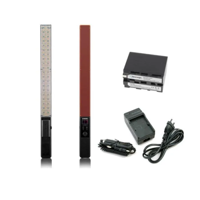 Lampa LED Yongnuo YN-360 3200K-5500K + akumulator NP-F960 + ładowarka