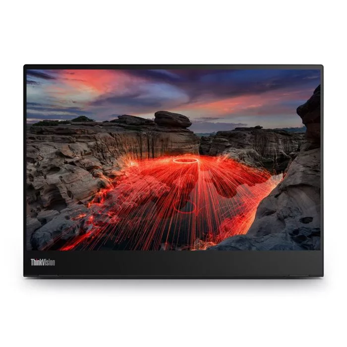 Lenovo ThinkVision M14t G2 14i 14.0"Touch 2440 x 1440 60Hz 300nits USB Raven Black