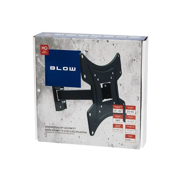 Uchwyt do telewizora BLOW 76-863# (ścienne; 17" - 42"; max. 30kg)