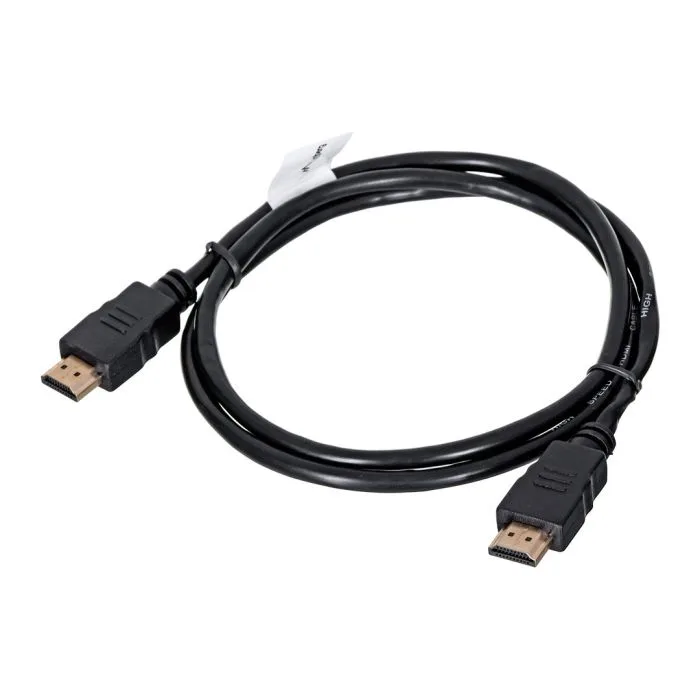 Kabel Lanberg CCS CA-HDMI-11CC-0010-BK (HDMI M - HDMI M; 1m; kolor czarny)