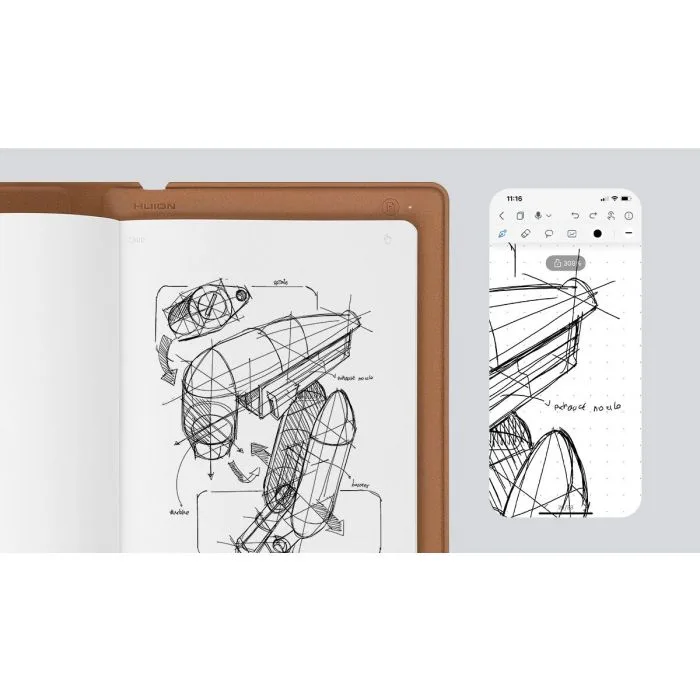Cyfrowy notatnik HUION Note X10