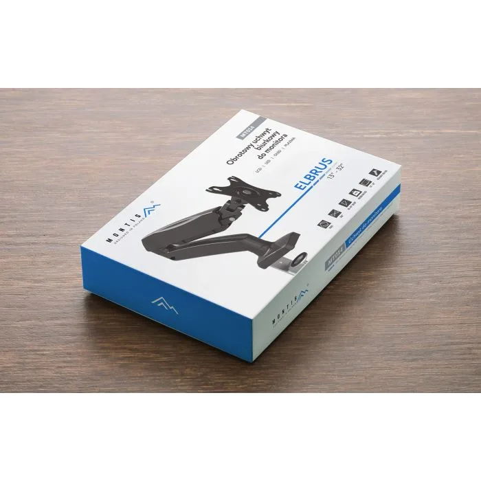 MONTIS UCHWYT DO MONITORA MT014 ELBRUS / CZARNY