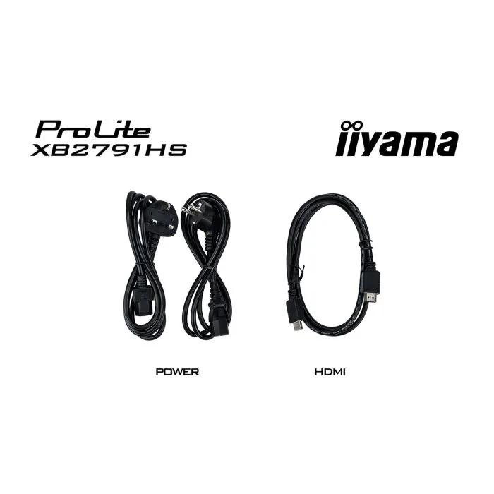 MONITOR IIYAMA LED 27" XB2791HS-B1 120Hz