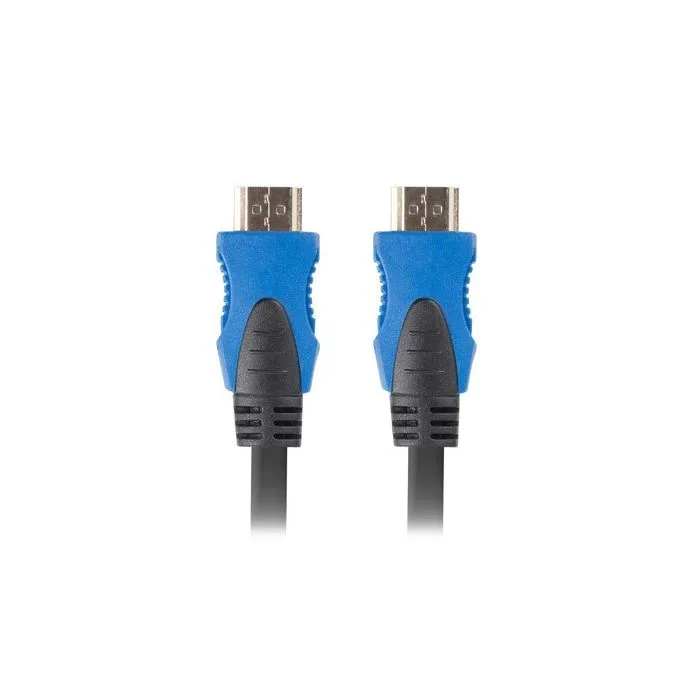 Kabel Lanberg CA-HDMI-20CU-0010-BK (HDMI M - HDMI M; 1m; kolor czarny)