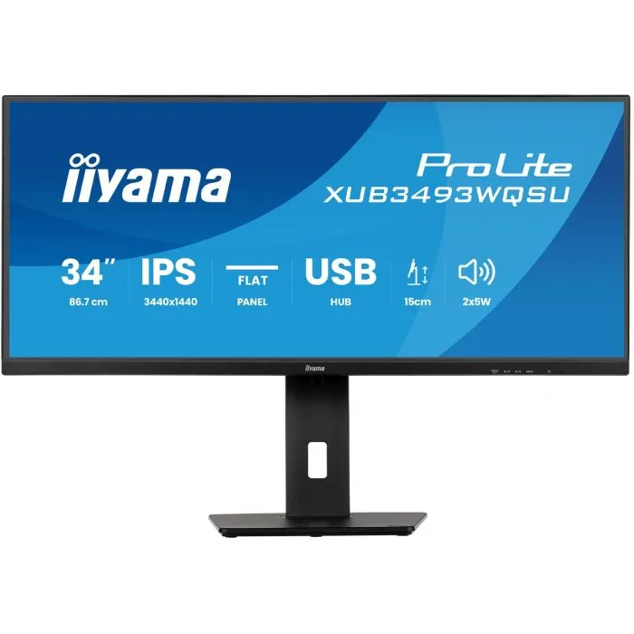 MONITOR IIYAMA LED 34" XUB3493WQSU-B6 120Hz