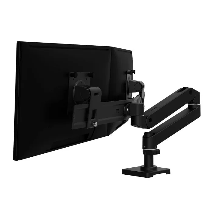 Ergotron LX PRO Dual Direct Desk Mount - uchwyt biurkowy na dwa monitory (czarny)