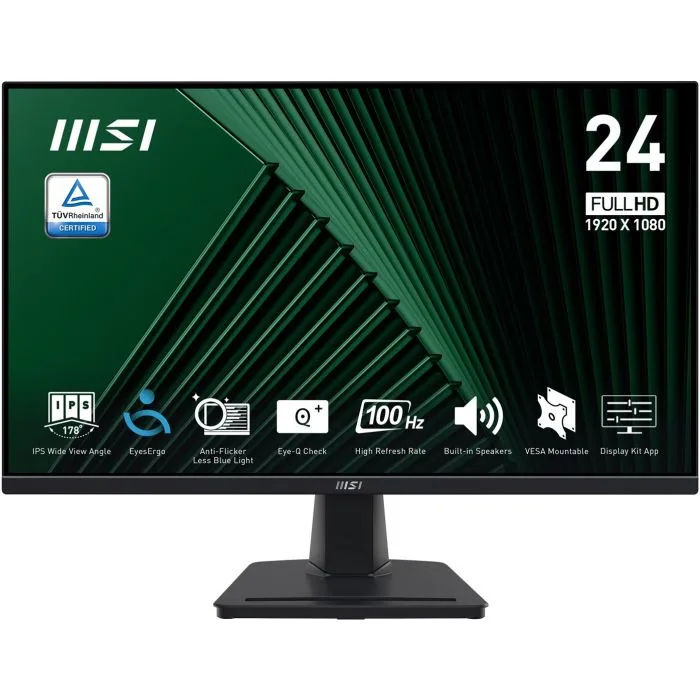 MSI Monitor 23.8" PRO MP245G FHD 100Hz